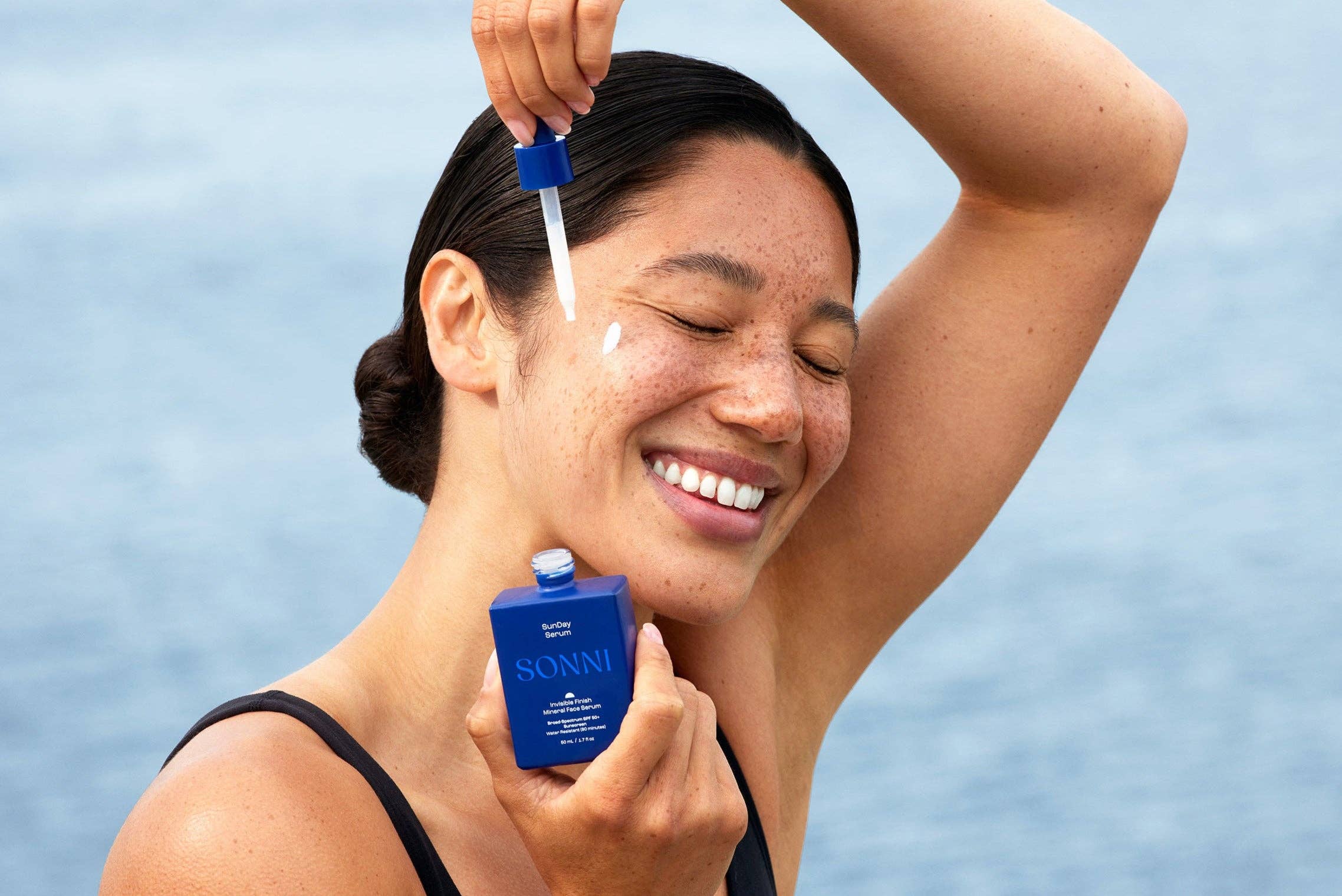 SunDay Mineral Serum SPF 50+ | High-Protection Mineral Face Sunscreen Serum