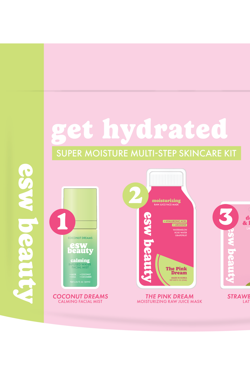 Get Hydrated Skincare Kit | Hydrating Self-Care Gift Set
