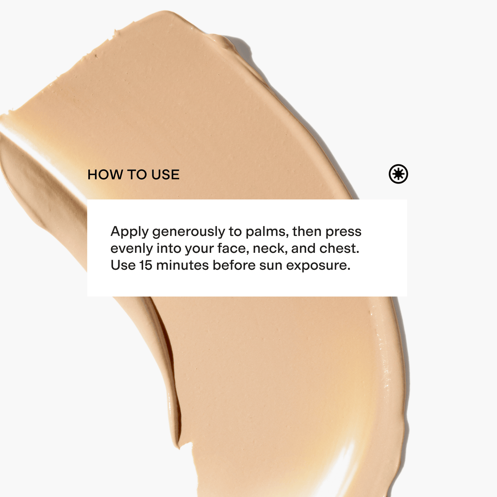 YOUARESUNSHINE® Tinted Mineral Sunscreen SPF | Protect, Calm + Blur