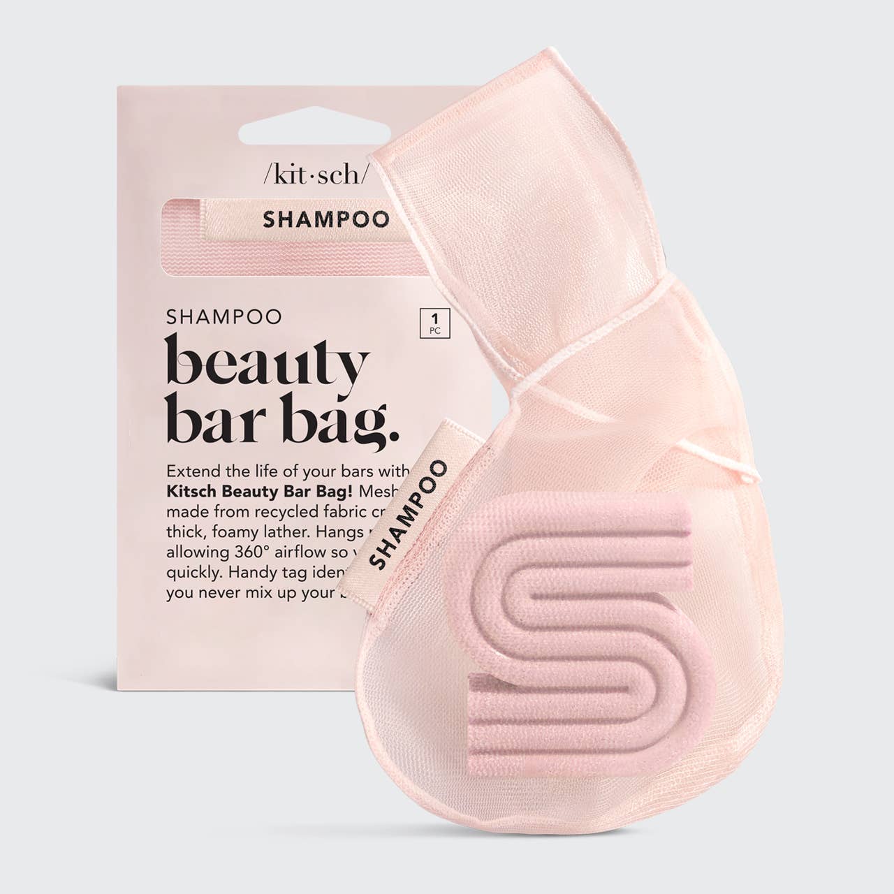 Shampoo Bar Saver Bag | Eco-Friendly Storage for Solid Shampoo