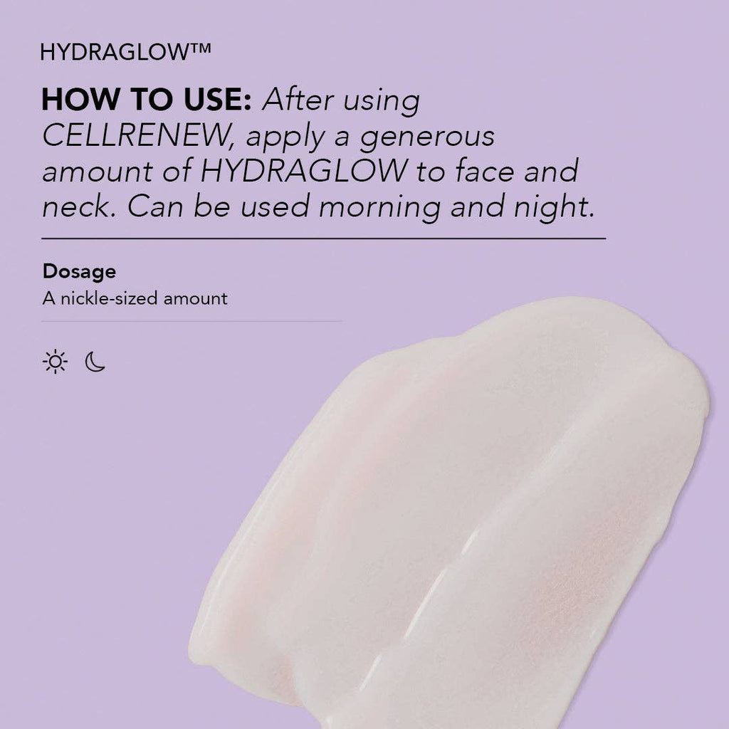 Hydraglow | Stem Cell Moisturizer for Collagen & Acne-Safe Hydration