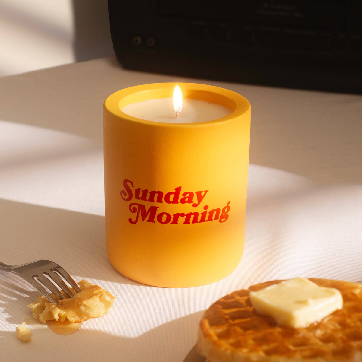 Sunday Morning Scented Soy Hand-Poured Candle