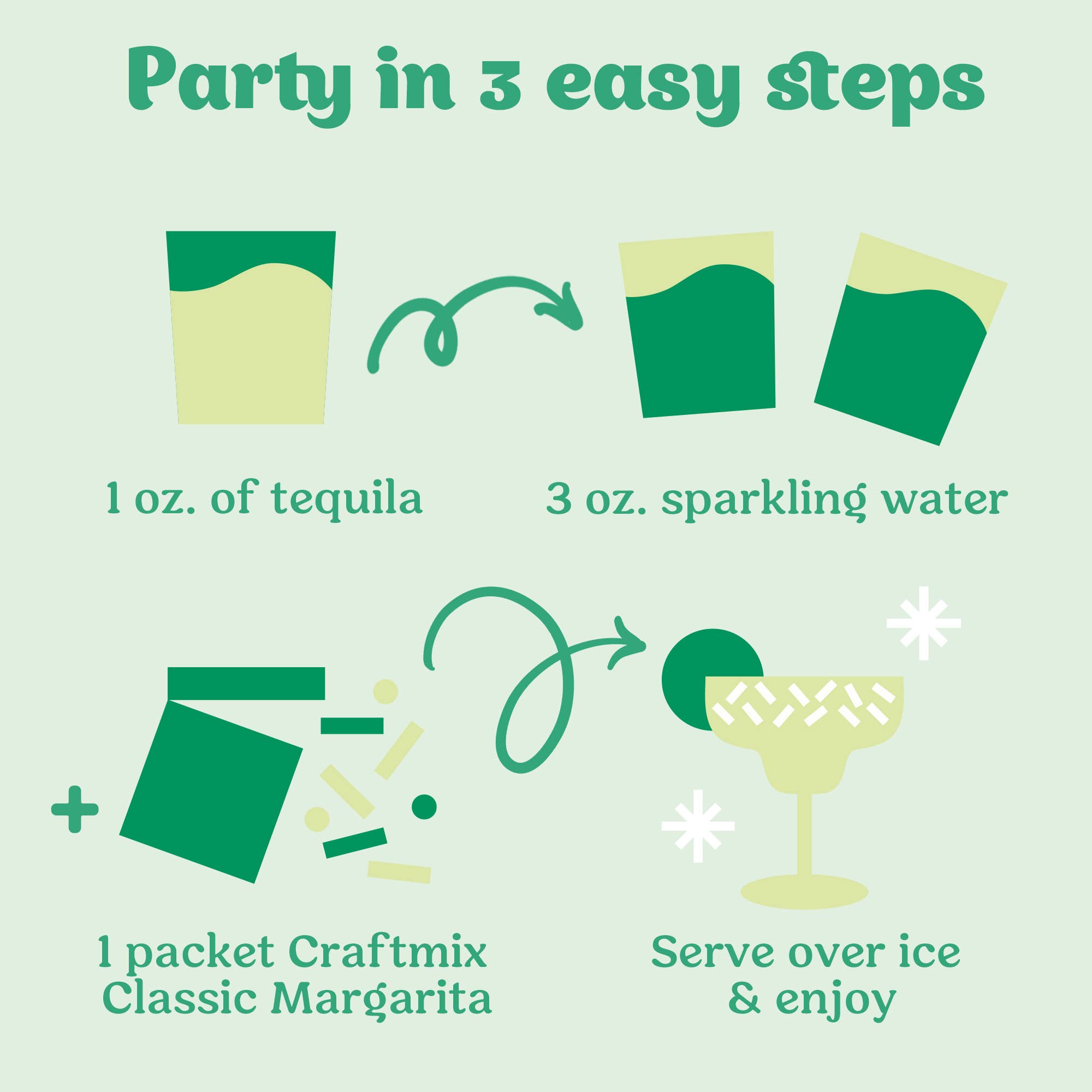 Classic Margarita Mixer | Single Packets