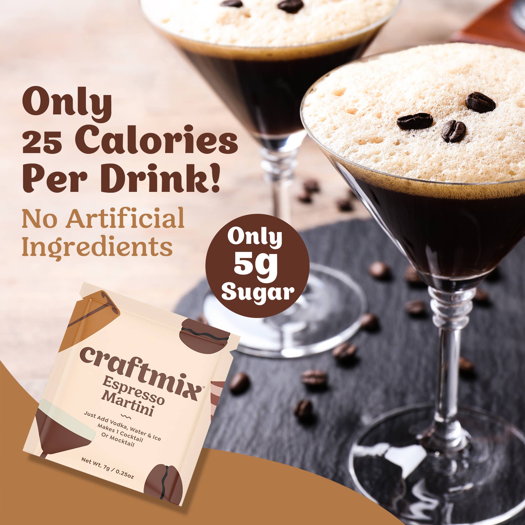Espresso Martini Mixer | Single Packets