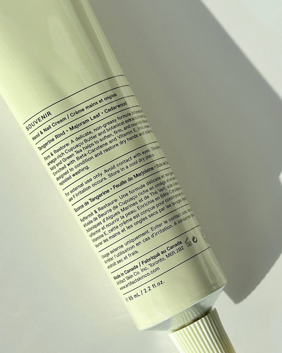 "Souvenir" Firm & Restore Hand Cream – Hydrating Hand & Nail Cream with Cupuaçu Butter