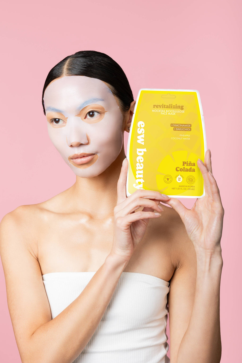 Piña Colada Revitalizing Biocellulose Sheet Mask