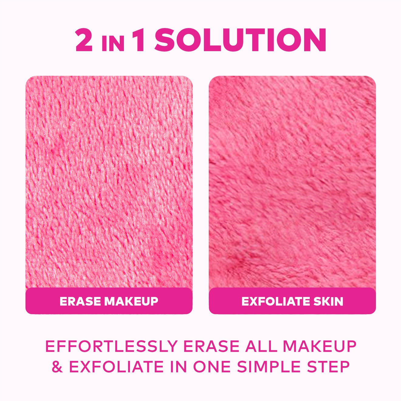 MakeUp Eraser® Reusable Makeup Remover Cloth Set – 7 Pack with Laundry Bag