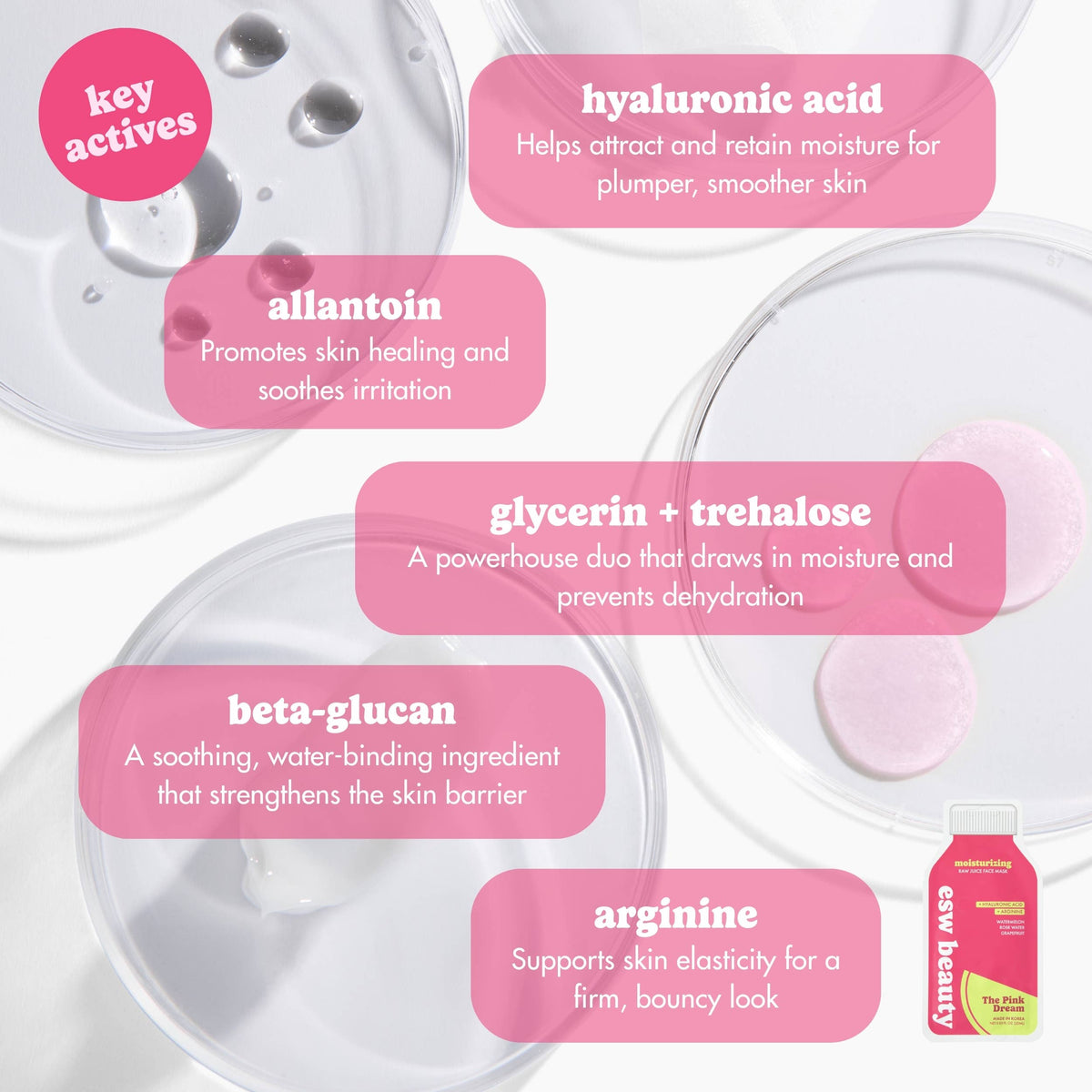 Pink Dream Moisturizing Raw Juice Mask