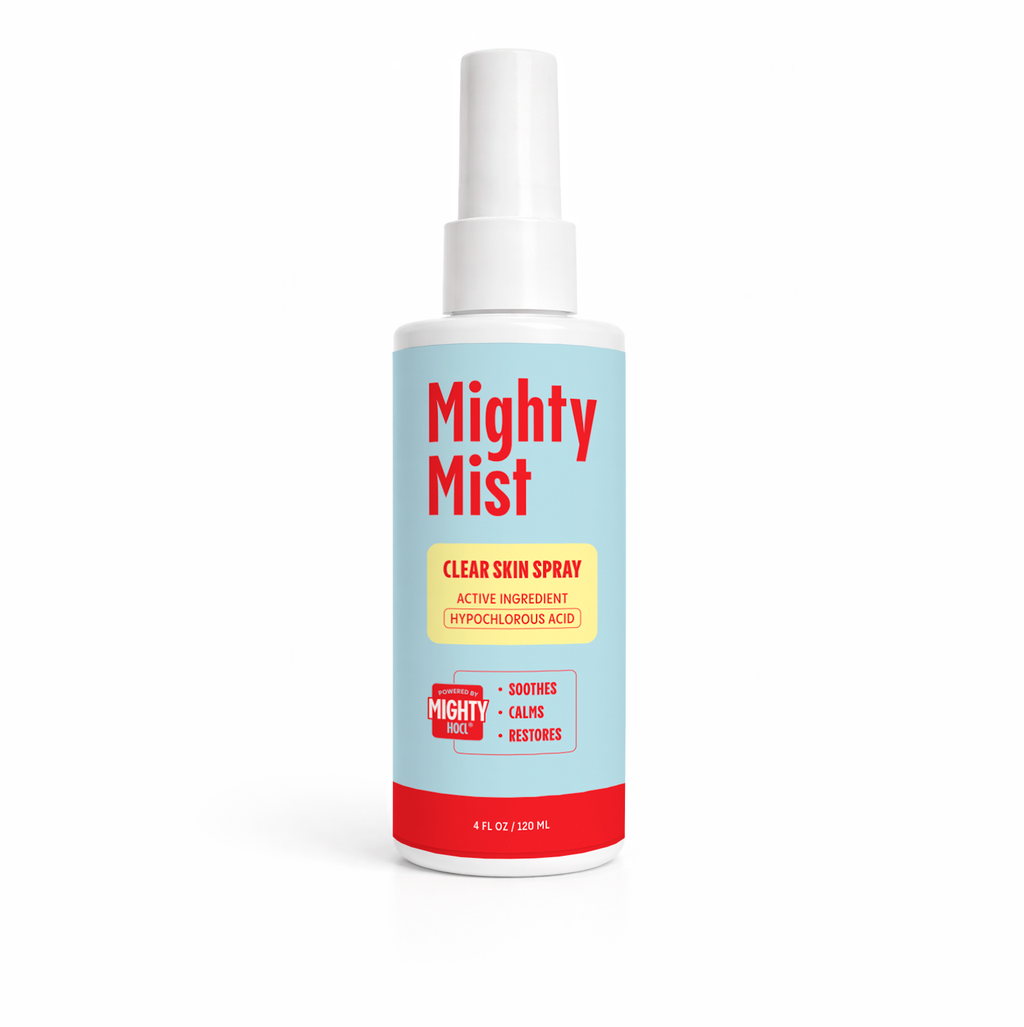 Mighty Mist Clear Skin Spray | Hypochlorous Acid Facial Spray for Acne, Eczema, Rosacea