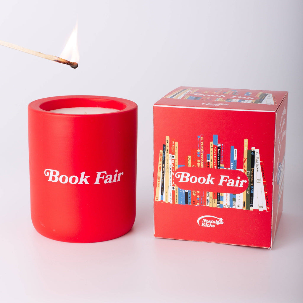 Book Fair Scented Soy Hand-Poured Candle