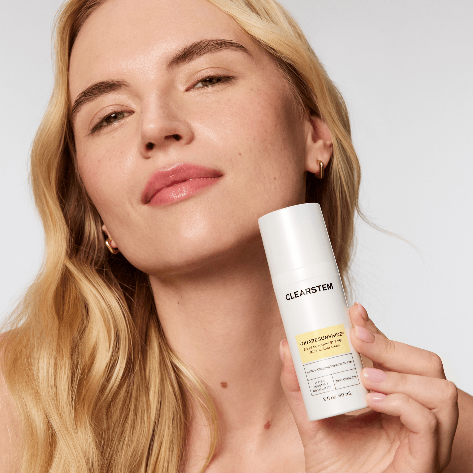 YOUARESUNSHINE® Tinted Mineral Sunscreen SPF | Protect, Calm + Blur