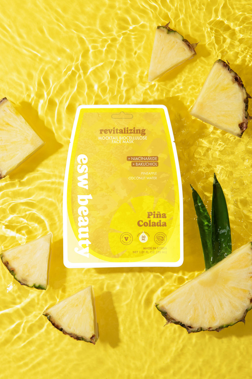 Piña Colada Revitalizing Biocellulose Sheet Mask