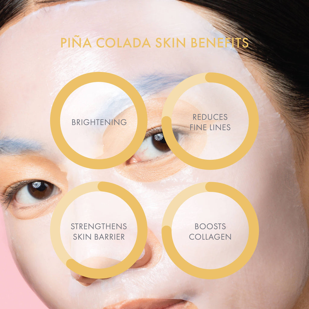 Piña Colada Revitalizing Biocellulose Sheet Mask