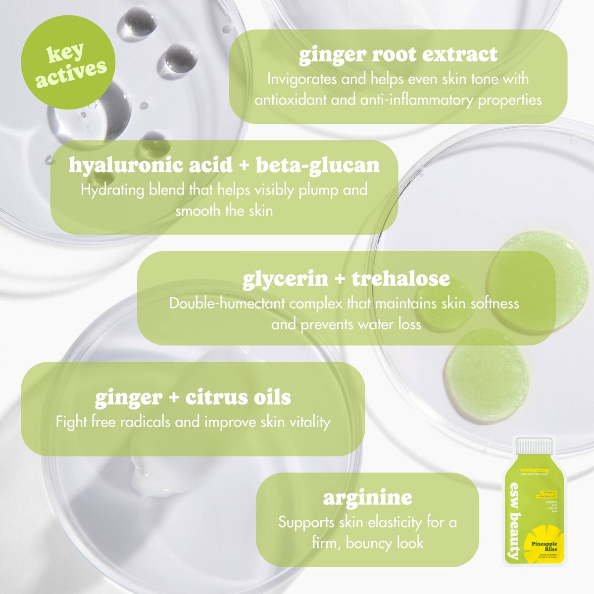 Pineapple Brightening Raw Juice Mask
