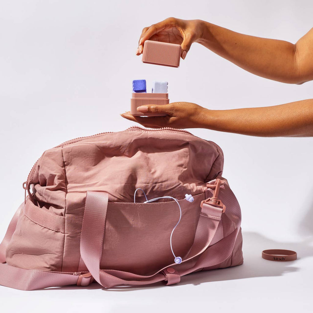 Eco-Friendly Shampoo & Conditioner Bar Travel Case | Dual Compartment, TSA-Approved