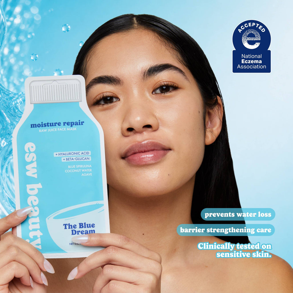 Blue Spirulina Moisture Repairing Raw Juice Mask
