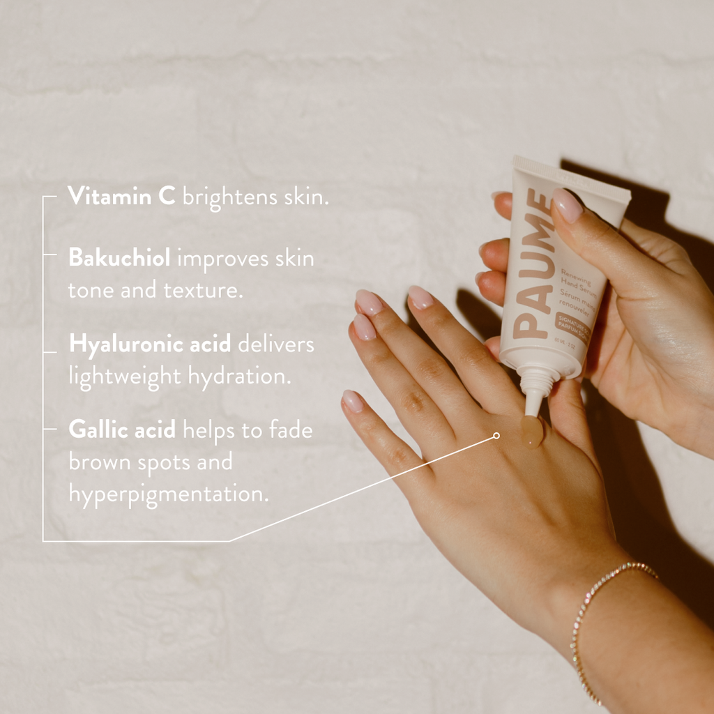Anti-Aging Hand Serum for Wrinkles, Dark Spots + Crepey Skin