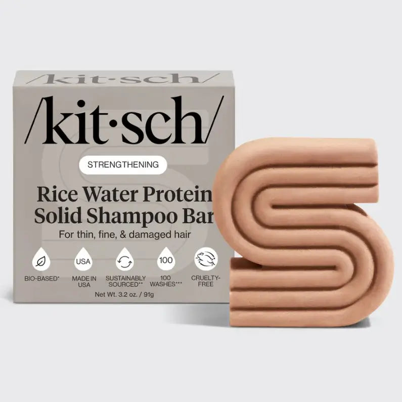 Rice Water Shampoo Bar for Strength, Volume & Shine