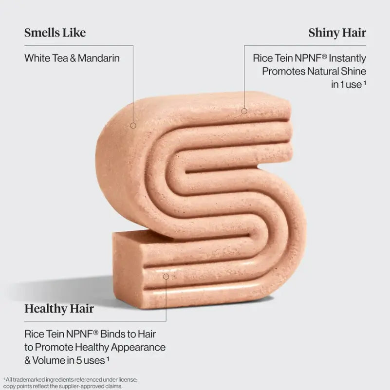 Rice Water Shampoo Bar for Strength, Volume & Shine