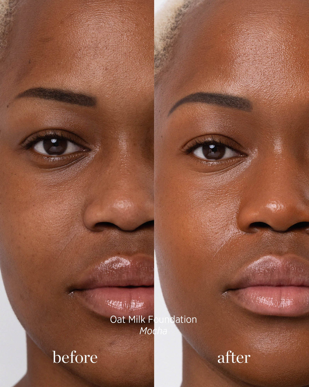 Oat Milk Natural Dewy Liquid Foundation | Lightweight Buildable Coverage