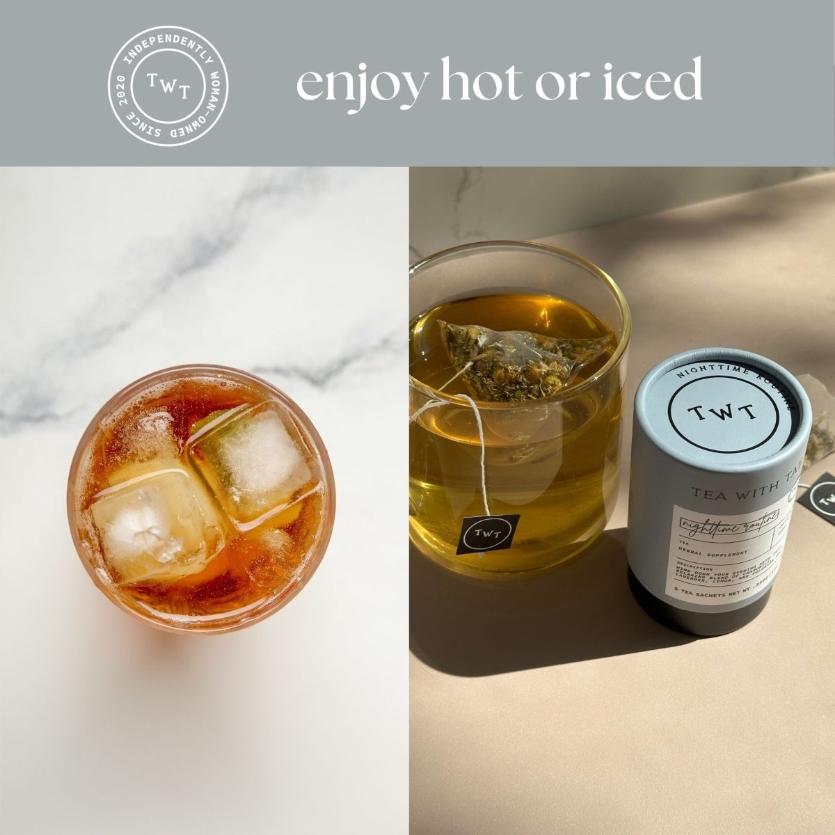 Night Time Routine Mini Tea Tube