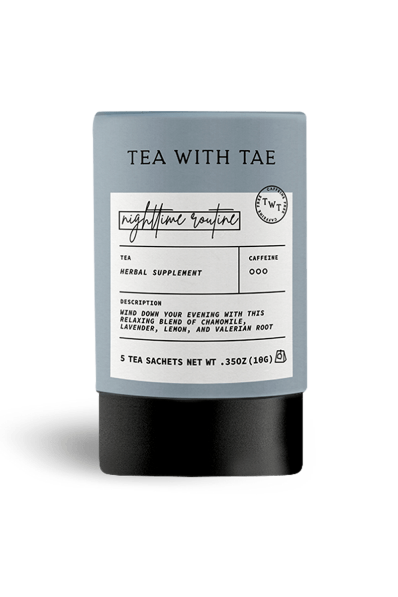 Night Time Routine Mini Tea Tube