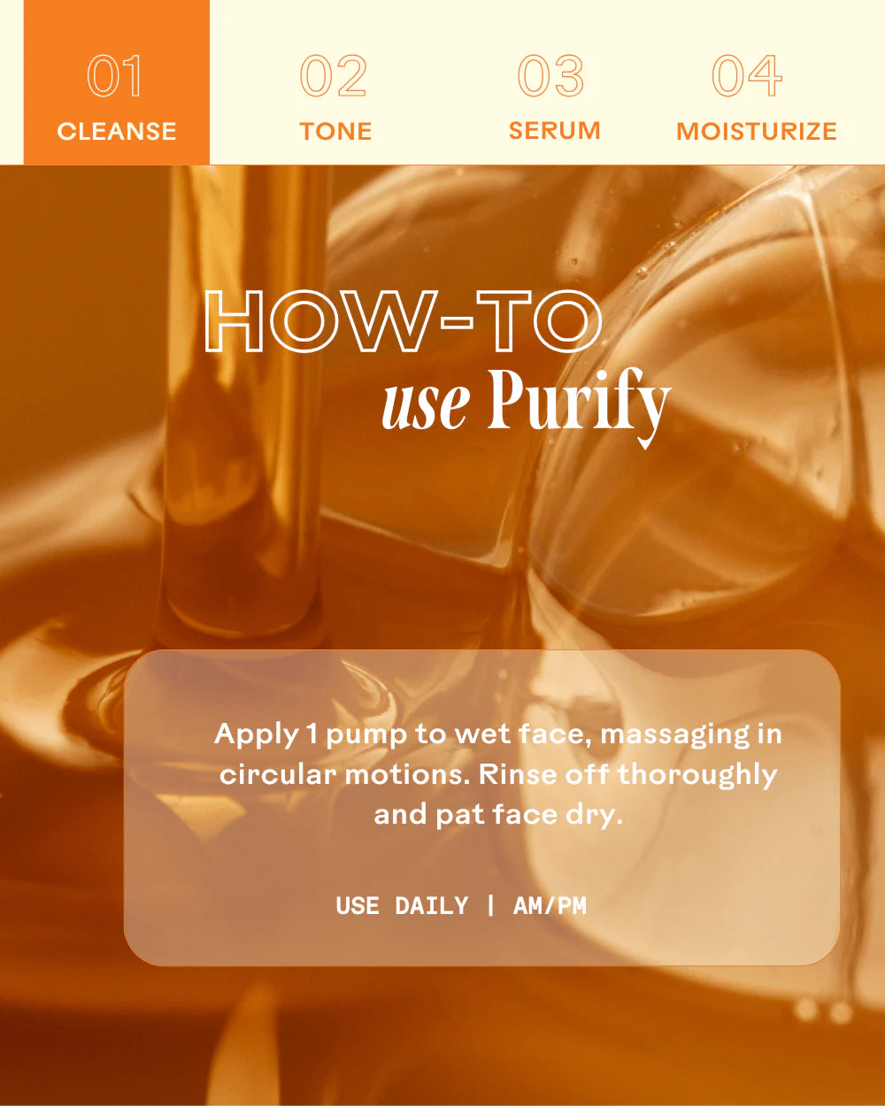 Purify Aloe + Amino Acid Gel Cleanser