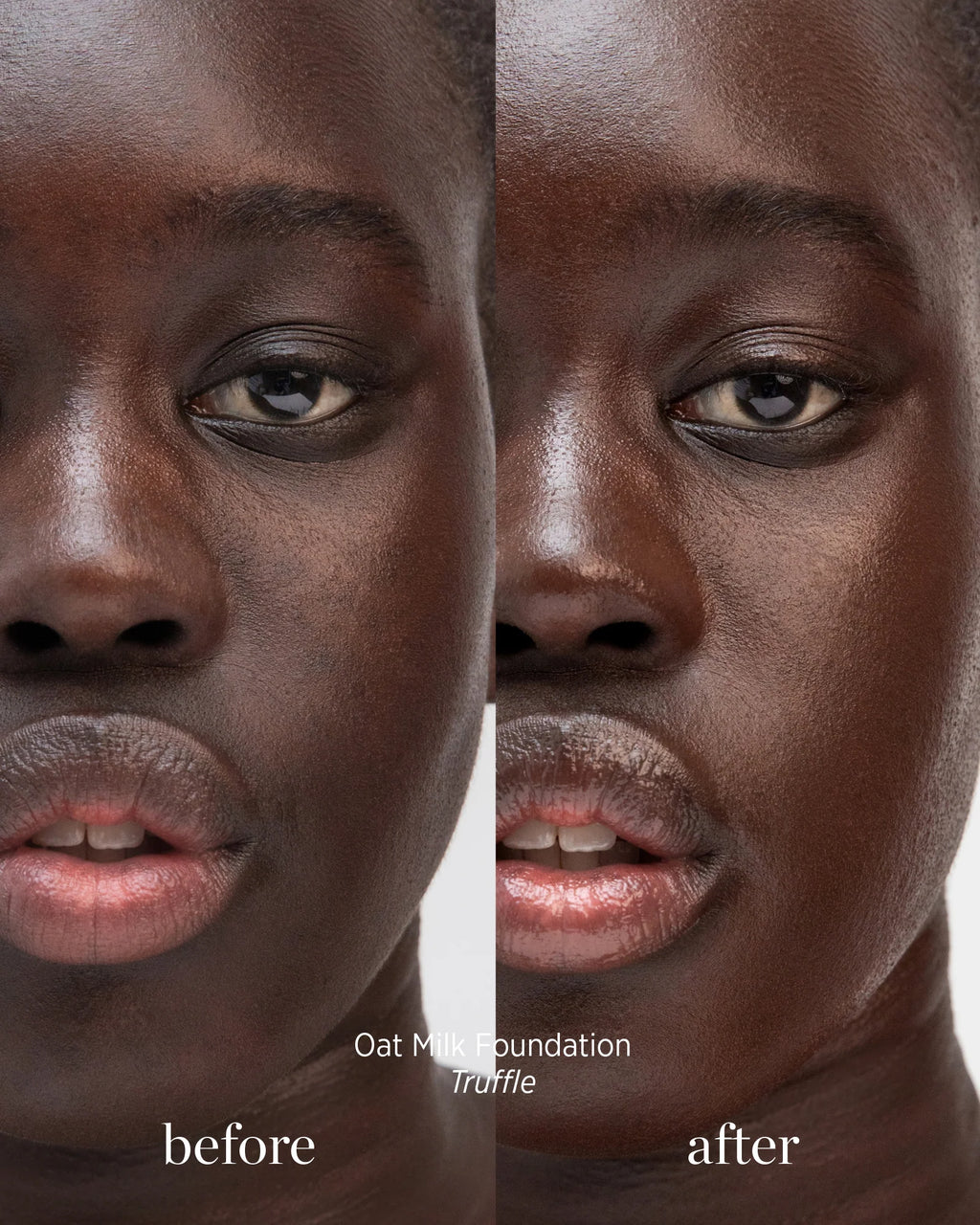 Oat Milk Natural Dewy Liquid Foundation | Lightweight Buildable Coverage