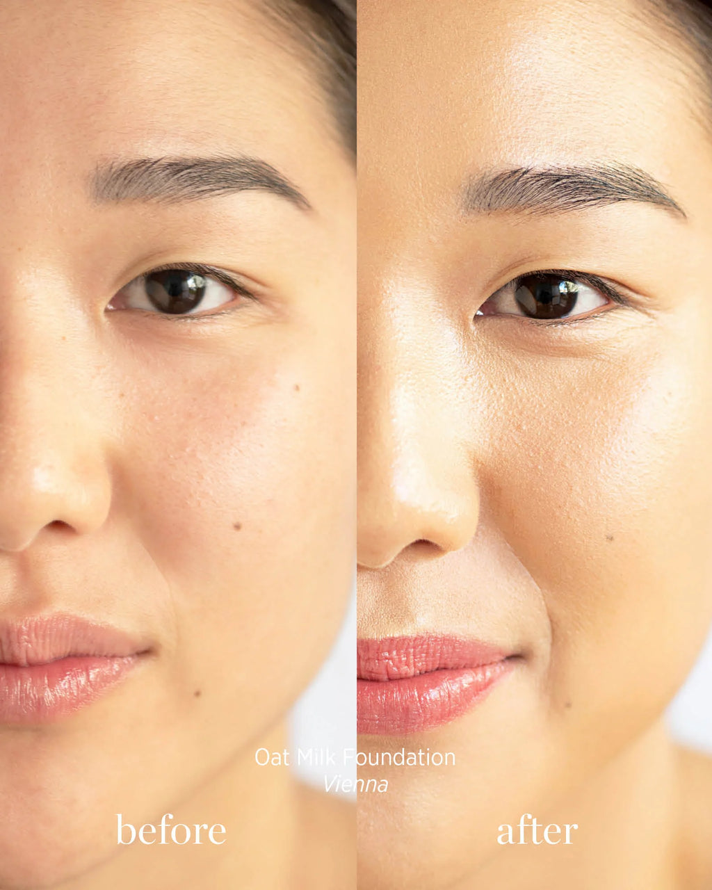 Oat Milk Natural Dewy Liquid Foundation | Lightweight Buildable Coverage
