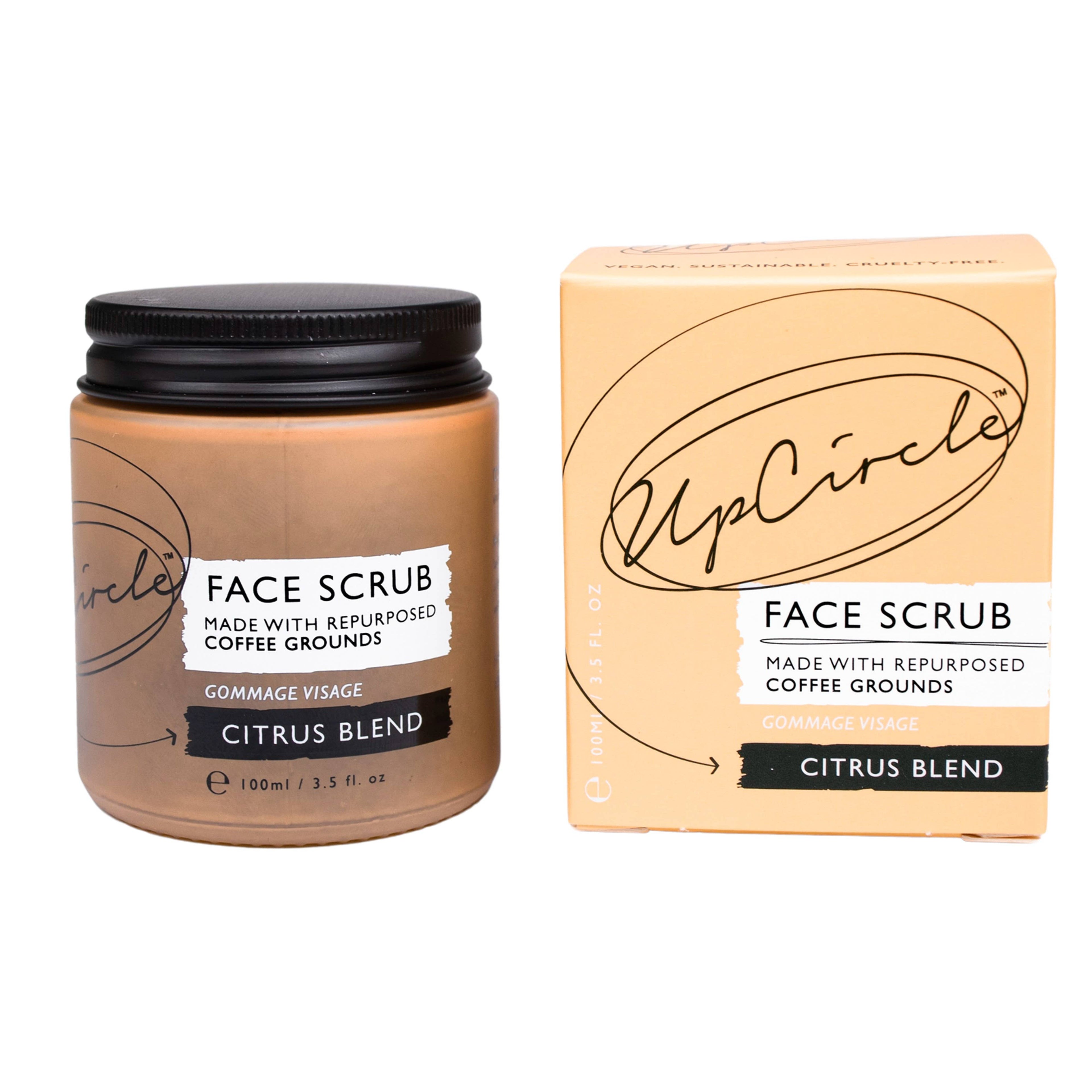 Natural Coffee Face Scrub for Dry & Dehydrated Skin