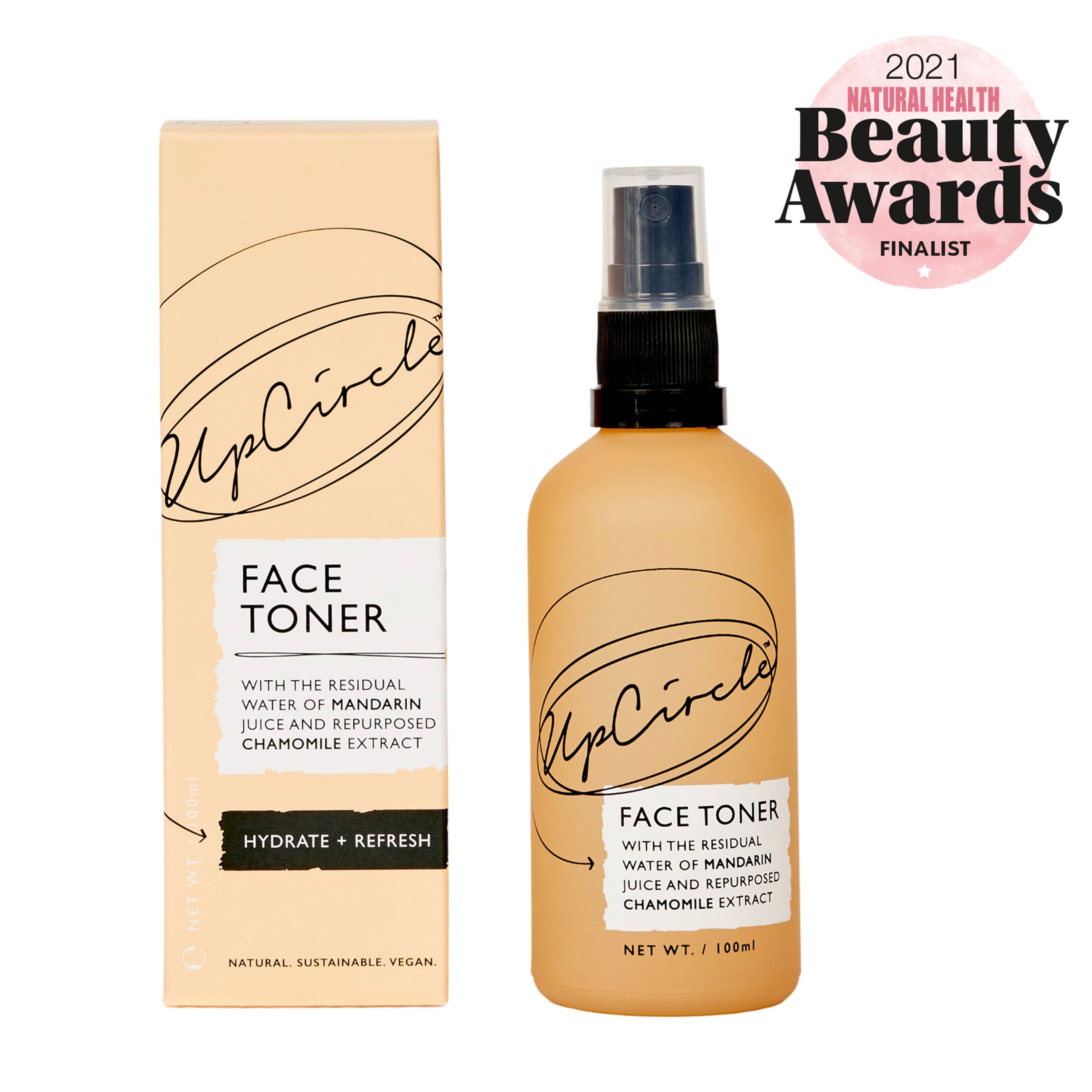 Hydrating Chamomile Face Toner with Hyaluronic Acid | Vegan & Clean Skincare
